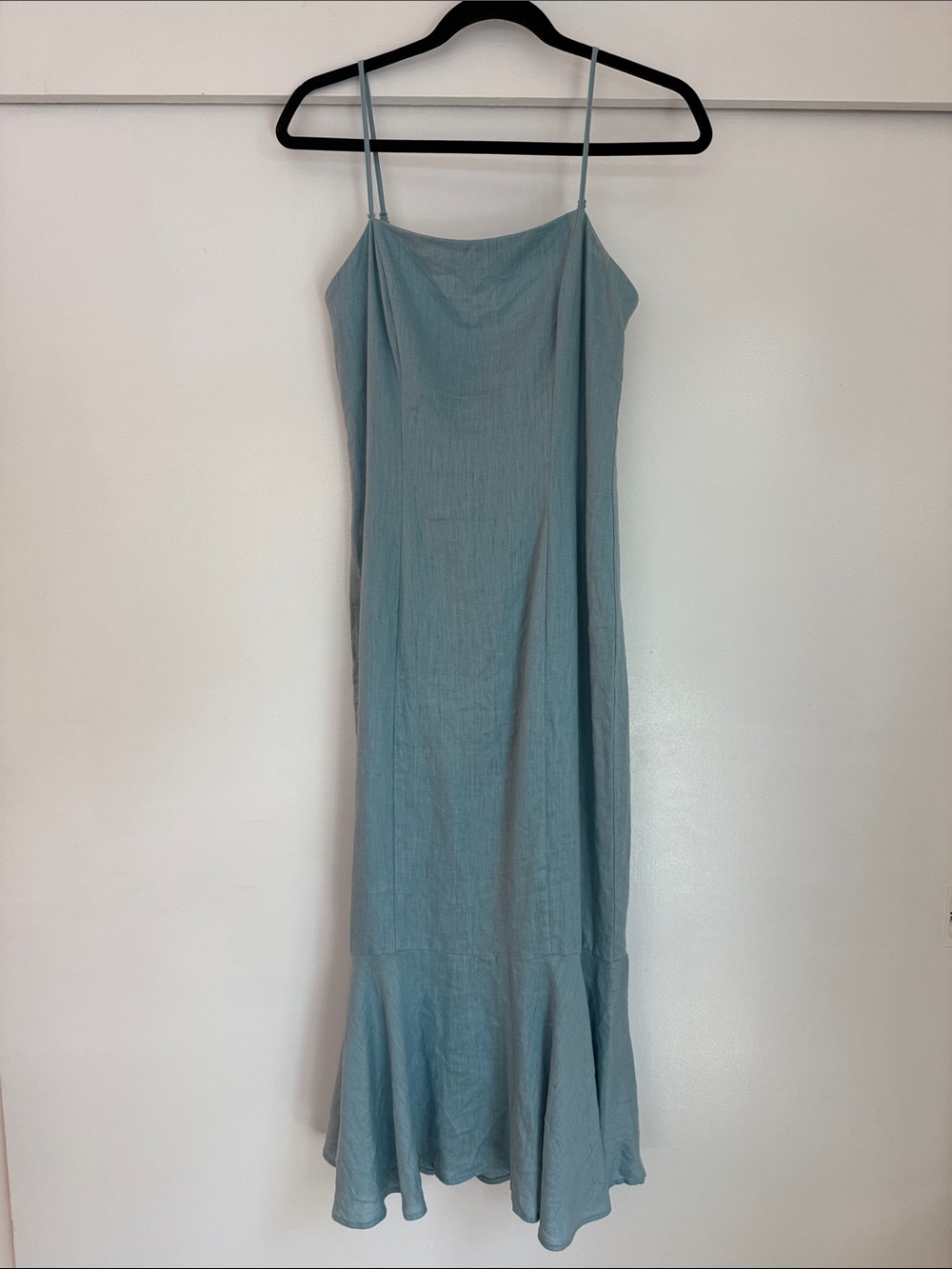 STAUD Midi Dress - Blue - Size 6